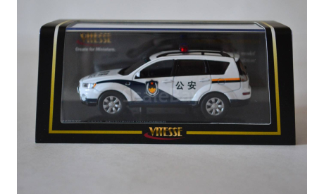 Mitsubishi Outlander China Police, масштабная модель, Vitesse, 1:43, 1/43