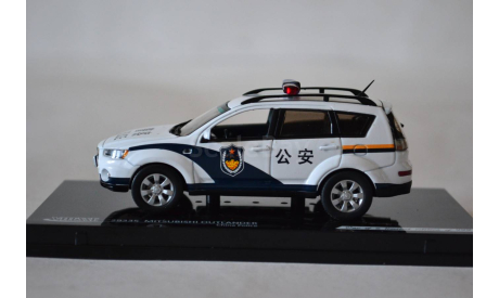 Mitsubishi Outlander China Police, масштабная модель, Vitesse, 1:43, 1/43