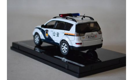 Mitsubishi Outlander China Police, масштабная модель, Vitesse, 1:43, 1/43