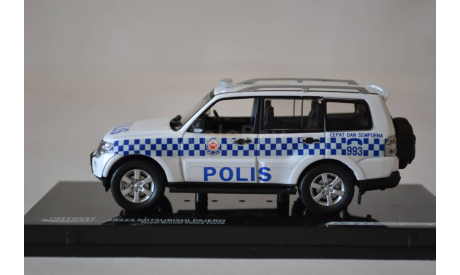 Mitsubishi Pagero Royal Brunei Police  Force  (29323), масштабная модель, Vitesse, scale43