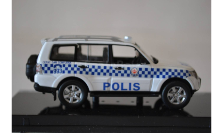 Mitsubishi Pagero Royal Brunei Police  Force  (29323), масштабная модель, Vitesse, scale43