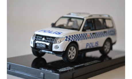 Mitsubishi Pagero Royal Brunei Police  Force  (29323), масштабная модель, Vitesse, scale43