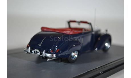 ALVIS TA21 Tickford DHC Cabriolet 1952 Blue, масштабная модель, Matrix, 1:43, 1/43