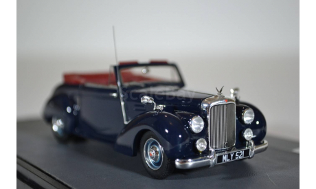 ALVIS TA21 Tickford DHC Cabriolet 1952 Blue, масштабная модель, Matrix, 1:43, 1/43