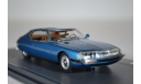 CITROEN SM Espace Heuliez 1971 Metallic Blue, масштабная модель, Citroën, Matrix, scale43