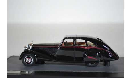 ROLLS ROYCE Park Ward Phantom II Continental Streamline Chassis #86SX 1934 Black, масштабная модель, Rolls-Royce, Matrix, 1:43, 1/43