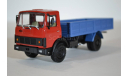 МАЗ-5337, красно-синий, масштабная модель, нап, 1:43, 1/43