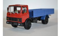 МАЗ-5337, красно-синий, масштабная модель, нап, 1:43, 1/43