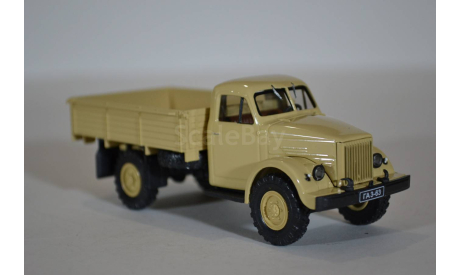 ГАЗ-63, песочный, масштабная модель, нап, 1:43, 1/43