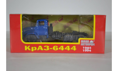 КрАЗ-6444 (1994), синий, масштабная модель, нап, 1:43, 1/43