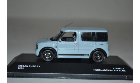 Nissan CUBE SX 2003 Neoclassical (080BL), масштабная модель, J-Collection, scale43