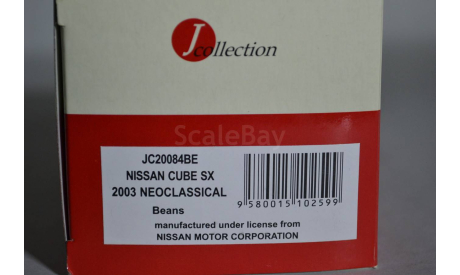 Nissan Cube SX 2003 Neoclassical (20084BE), масштабная модель, J-Collection, scale43