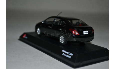 Nissan Latio (003BK), масштабная модель, J-Collection, scale43