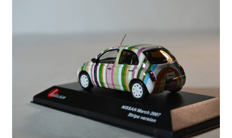 Nissan March 2007 Stripe version, масштабная модель, J-Collection, 1:43, 1/43