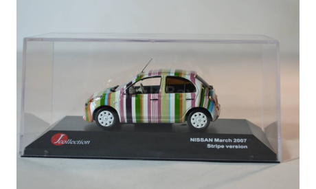 Nissan March 2007 Stripe version, масштабная модель, J-Collection, 1:43, 1/43