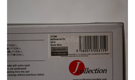 Nissan Note 2012 (JC268), масштабная модель, J-Collection, scale43