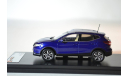 Nissan Qashqai 2014 Blue, масштабная модель, Premium X, 1:43, 1/43