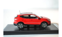 Nissan Qashqai 2014 Red, масштабная модель, Premium X, 1:43, 1/43