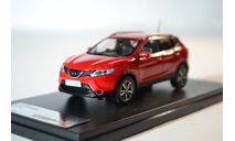 Nissan Qashqai 2014 Red, масштабная модель, Premium X, 1:43, 1/43