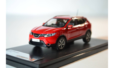 Nissan Qashqai 2014 Red, масштабная модель, Premium X, 1:43, 1/43