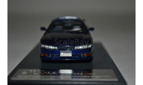 Nissan Silvia (K_s Aero 1996) (HS 077 BL), масштабная модель, Ebbro, 1:43, 1/43