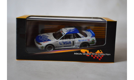 Nissan Skyline GT-R R32 4-th 1991 Macau, масштабная модель, Dadox toys, scale43