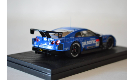 NISSAN SUPER GT500 CALSONIC IMPUL GTR Fuji #12, масштабная модель, Ebbro, 1:43, 1/43