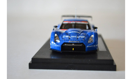 NISSAN SUPER GT500 CALSONIC IMPUL GTR Fuji #12, масштабная модель, Ebbro, 1:43, 1/43