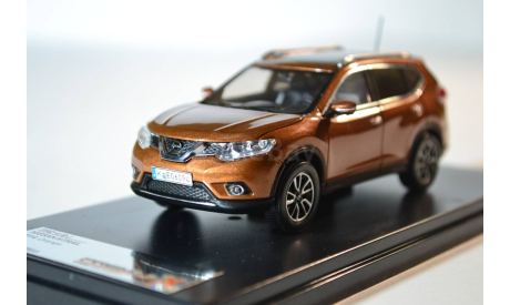 Nissan X-Trail 2014 Orange, масштабная модель, Premium X, scale43