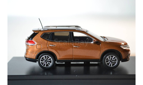 Nissan X-Trail 2014 Orange, масштабная модель, Premium X, scale43