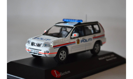 NISSAN X TRAIL Norway Police 2006 (089), масштабная модель, J-Collection, scale43