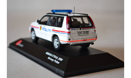 NISSAN X TRAIL Norway Police 2006 (089), масштабная модель, J-Collection, scale43