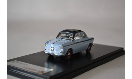 NSU Fiat Weinsberg 500 1960 blue, масштабная модель, Premium X, 1:43, 1/43