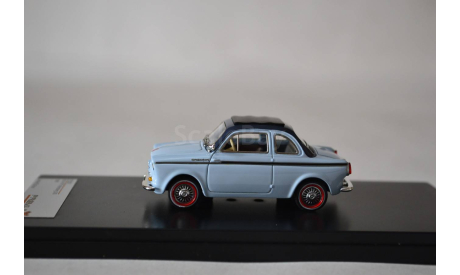 NSU Fiat Weinsberg 500 1960 blue, масштабная модель, Premium X, 1:43, 1/43