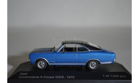Opel Commodore A Coupe GS_E  1970 (228), масштабная модель, WhiteBox, scale43