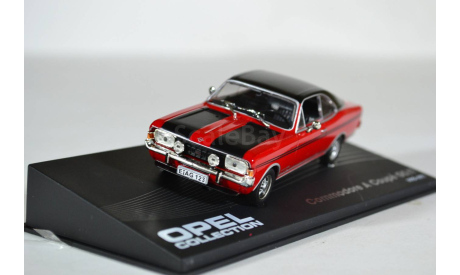 Opel Commodore A Coupe GS_E, масштабная модель, IXO/Altaya, 1:43, 1/43