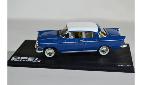 Opel Kapitan P1 Limousine 1958-1959, масштабная модель, 1:43, 1/43, ixo