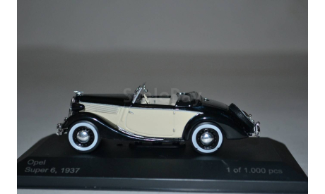 Opel Super 6 1937, масштабная модель, IXO Rally (серии RAC, RAM), scale43