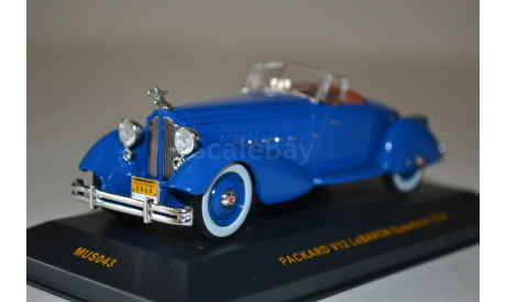 Packard V12 LeBaron Speedster 1934, масштабная модель, 1:43, 1/43, IXO Road (серии MOC, CLC)