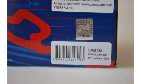 Panoz LMP900 #23 (Lle Mans 2000, масштабная модель, ixo, 1:43, 1/43