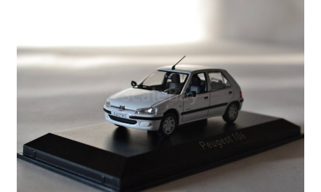 Peugeot 106 gray, масштабная модель, Norev, scale43, Pegout