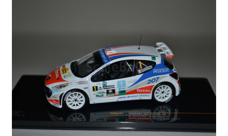 Peugeot 207 S2000 #1 R.Cas d Al. 2007, масштабная модель, IXO Road (серии MOC, CLC), scale43