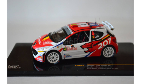Peugeot 207 S2000 #4 2nd R.Mcr. 2009, масштабная модель, IXO Rally (серии RAC, RAM), 1:43, 1/43