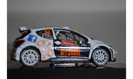 Peugeot 207 S2000 #42 R.Mon.Car. 2013 (546), масштабная модель, IXO Rally (серии RAC, RAM), scale43
