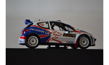 Peugeot 207 S2000 #5 W. R.Br. 2009, масштабная модель, IXO Rally (серии RAC, RAM), 1:43, 1/43