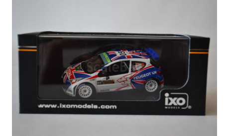 Peugeot 207 S2000 #5 W. R.Br. 2009, масштабная модель, IXO Rally (серии RAC, RAM), 1:43, 1/43