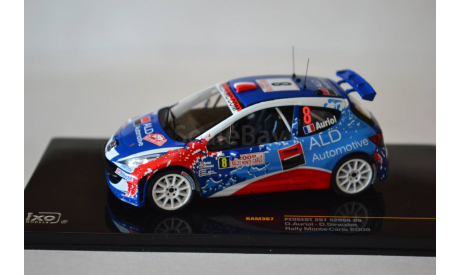 Peugeot 207 S2000 #8 R.Mcr. 2009, масштабная модель, IXO Rally (серии RAC, RAM), scale43