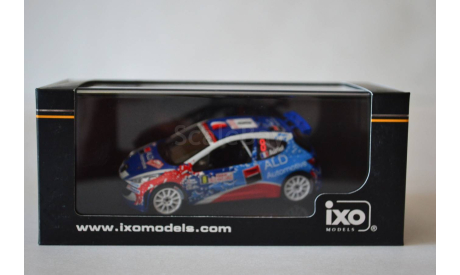 Peugeot 207 S2000 #8 R.Mcr. 2009, масштабная модель, IXO Rally (серии RAC, RAM), scale43
