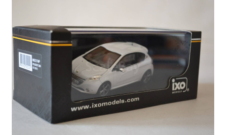 Peugeot 208 GTi (2013) (174P), масштабная модель, IXO Rally (серии RAC, RAM), scale43