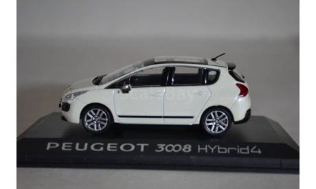 Peugeot 3008 Gybrid 4, сборная модель автомобиля, Norev, scale43